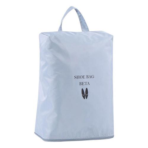 ZWY293 Fashion Handheld Portable Shoe Bag Lined PVC Waterproof Simple Storage Bag Family Travel Sundry Socks Clothes Organizer