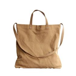 Eco friendly high quality customized Bag Woman 2024 New Large capacity Multi pocket Canvas bag Student One shoulder  tote bag
