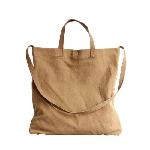 Eco friendly high quality customized Bag Woman 2024 New Large capacity Multi pocket Canvas bag Student One shoulder  tote bag