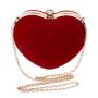 latest cute party unique clutches wedding evening purse heart shaped luxury evening clutch bags for women