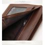 OEW204 PU Leather Wallet Classic Money Clip Purse Luxury Wallets for Men ID Credit Card Cases Crocodile Pattern Coin Purse