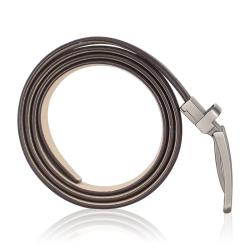 Wholesale Designer leather men belt reversible pin buckle belt for men