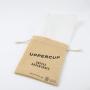 Custom Logo Printed Jute Burlap Linen Drawstring Bag Tea Potato Coffee Beans Packaging Bag