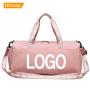 trendy designer waterproof girls workout over night gym bag shoulder tote traveling luggage travel duffle bag