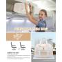 LOVEVOOK Carry On Weekender Overnight Gym Bag for Women with Laptop Compartment Shoe Bag Business Airplanes Travel Duffle Bags