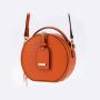 2024 Custom Crocodile Genuine Leather Round Handbag For Women Ladies Circle Purse