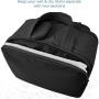 Custom logo Puffy Cosmetic Makeup Bag Organizer Lightweight Large Wide-open Travel Toiletry Bag for Women 2024
