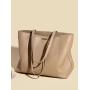 Custom Soft PU Leather Handbag Large Ladies Fashion Tote Bag Designer Handbags Women Bags Wholesale