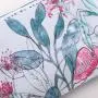 Eco-friendly Digital Printing Canvas Cosmetic Case Brush Storage Bag Customized Luxury Makeup Zipper Cotton Canvas Pouch
