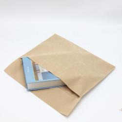 Custom Logo Printed Envelope Velvet Flap Jewelry Bag Large Gift Packaging Dust Envelope Velvet Pouch