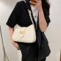 Hot Sales Solid Color PU Leather Women's Messenger Bag Crossbody Hand Bag for Women
