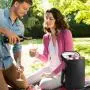 Lunch Cooler Bag for Picnic Large Capacity Thermal Insulation Bag New Wine Package Waterproof Single Shoulder 2 Bottles Red