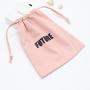 Custom Promotion Washing Cotton Linen Makeup Pouch Luxury Drawstring Gift Skincare Product Packaging Cotton Cosmetic Bag