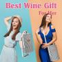 cooling red Wine  Carrier PouchPurse Fashionable purse with Hidden insulated Compartment for women