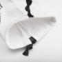 White Cosmetic Dust Drawstring Bag Wedding Favor Gift Jewelry Cotton Bags With Logo Custom Boushed Canvas Drawstring Bag