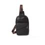 Top layer cowhide outdoor chest shoulder bag men's bag casual genuine leather chest bag
