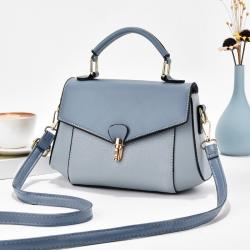 2024 New Style Fashion Ladies handbags Pu Leather Pure Color Women'S Shoulder Bags Bag High Quality bolsas para mujer