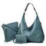 Soft pu leather large tote bag handbag crossbody popular women's handbags set ladies hand bags for women