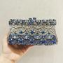 Factory luxury rhinestone bag clutch bags purse handbag wholesale diamond handmade evening bags for woman in stock