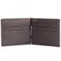 Money Clip Mini Wallets Genuine Leather Male Purse Mini Vintage Slim Wallets