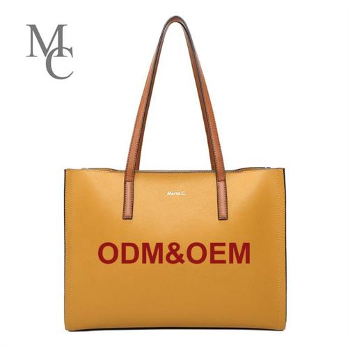 Minssimi Brand Custom Logo Handbag Fashion Tote Bag Lichee Hand Bags Luxury Handbags For Women