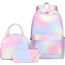 New Designer Trendy Custom Fashion School Backpack Galaxy Printed School Bags Bookbag For Teens Girls Boys Kids