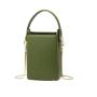 2024 Custom Women Lady Genuine Leather Mini Small Mobile Phone Chain Shoulder Crossbody Pouch Bag Purses