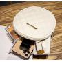 Small Round Bags Cheap New Design Ladies Sling Shoulder Bag Pu Leather Women Messenger Bag Luxury Purses Handbag for Women
