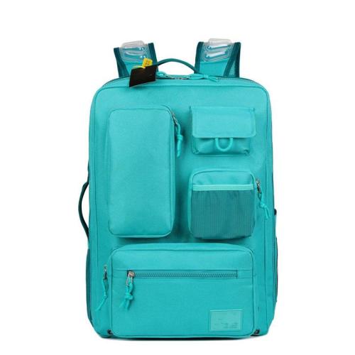 ZF179 New Leisure Backpack Man Outdoor Travel Bag Fashion Oxford Shoulder Bag Large Capacity Waterproof Student Schoolbag