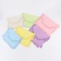 Girls Candy Color Cute Bags Handy Clutches Pouch Lady Flat Envelope Clutch Bag Cotton Fringe Tassel Women's Canvas Clutch Purse