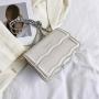 Retro Women's Bag,  New Style Bag, Solid Color Simple Fashion Casual Small Bag, Chain Shoulder Crossbody Small Square Bag