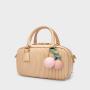 2024 Bags For Women Vintage Stylish Pleat Pu leather Private zipper Vertical Stripes Fold Fashion Women Handbags Crossbody bag