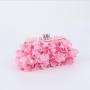Popular Floral Cosmetic Bag Fashion Women Shoulder Evening Bags Luxury Party Clutches