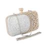 Popular Ladies handbags with diamond inlaid banquet clutch bag party rhinestone handbag dress and evening bags wholesale