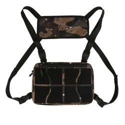 2021 New Design Custom Logo Nylon Mens Chest Bags Front Pocket Fashion Men Chest Rig Bag