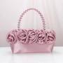 Fashion Handmade Evening Bag Dress Banquet Purse Chain Handbag Party Wedding Flower Evening bags party wedding women hand bags