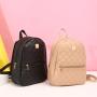 Women's backpacks 2024 wholesale pu leather backpacks for women embroidery solid color large capacity ladies shoulder bags