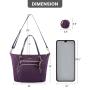 LOVEVOOK Dropshipping Multifunctional Quilted Shoulder Mummy Bag with Pacifier Holder Changing Pad trendy Large Diaper Tote Bag