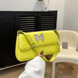 Butterfly Element Small Shoulder Bag for Women 2024 Summer New Design Fashion Chain Handbag Underarm Bag Wholesale Factory