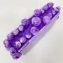 Custom New fashion purple green blue vintage acrylic clutch bag ladies party wedding acrylic bead bag evening acrylic pearl bag