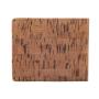 Eco Friendly Gift RFID Blocking Cork Wallet, Slim Bifold Vegan Credit Card Holder Coin Purse Wallet For Men