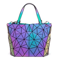 lovevook luminous handbags luxury women reflections handbags fashion ladies hand bags