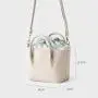 2024 New Arrival Women Fashion Handbags Leather And Fabric Bucket Bags Shoulder Bags Wholesale