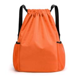 Promotional Lightweight Waterproof Basketball Sports Bag Large Capacity Waterproof Fitness Gym Drawstring Backpack Bag