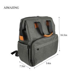Multifunction Baby Diaper Bags Backpack Travel Maternity Baby Changing Mommy Bags with Cooler Pocket