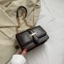 Popular bolsas para mujer small square leather bag fashion women hand bag crossbody bag for girls