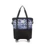 Customized Logo Unisex Gym Bag Sport mens weekend PU leather luggage Canvas travel large capacity custom duffel travel bag