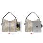 LOVEVOOK Realer high quality soft genuine leather bag ladies handbags snakeskin looks women bags