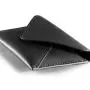 Saffiano leather card case envelope design slim credit card wallet mini wallet card holder