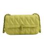 Summer Texture Small Female 2024 New Style Matching Diamond Chain Crossbody Popular Single Shoulder Small Square Bag